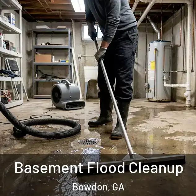  Basement Flood Cleanup Bowdon, GA