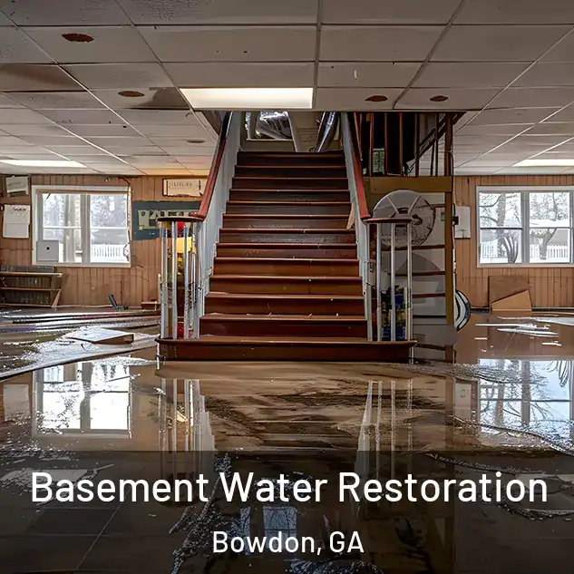  Basement Water Restoration Bowdon, GA