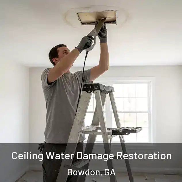  Ceiling Water Damage Restoration Bowdon, GA