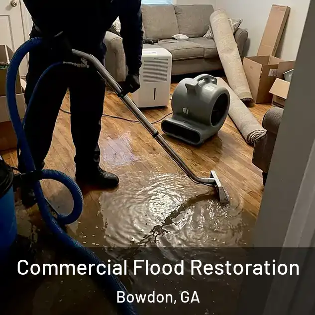  Commercial Flood Restoration Bowdon, GA