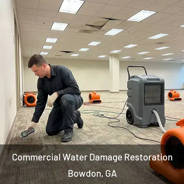  Commercial Water Damage Restoration Bowdon, GA
