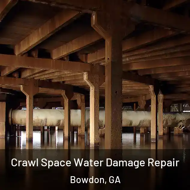  Crawl Space Water Damage Repair Bowdon, GA