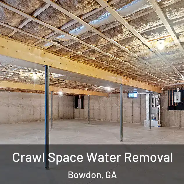  Crawl Space Water Removal Bowdon, GA