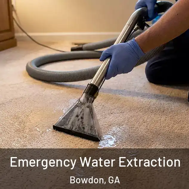  Emergency Water Extraction Bowdon, GA
