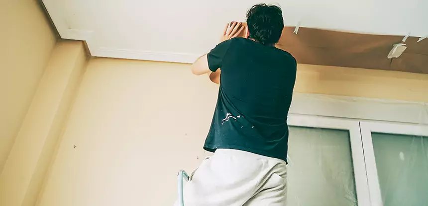 Ceiling Water Damage Repair in Bowdon