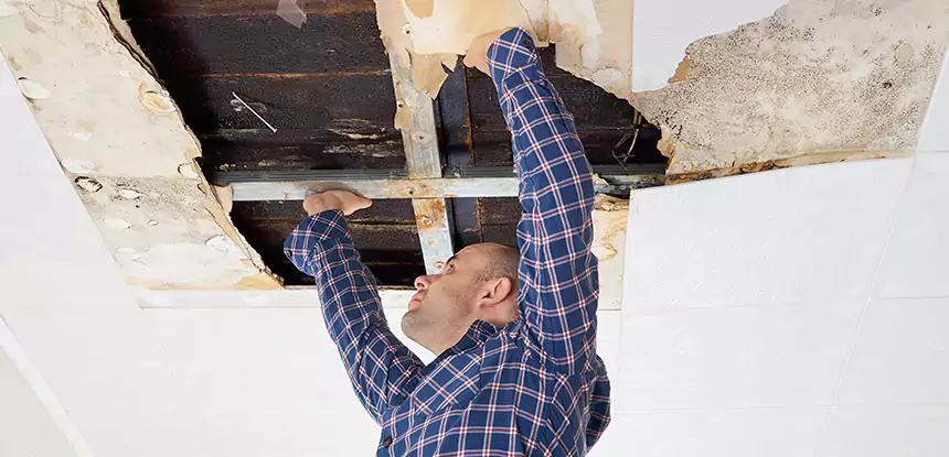 Attic Wood Rot Repair in Bowdon