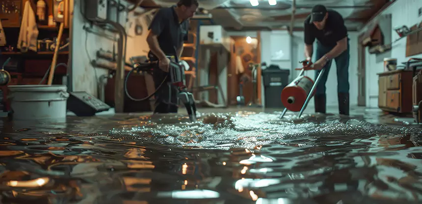 Basement Water Damage Cleanup Bowdon