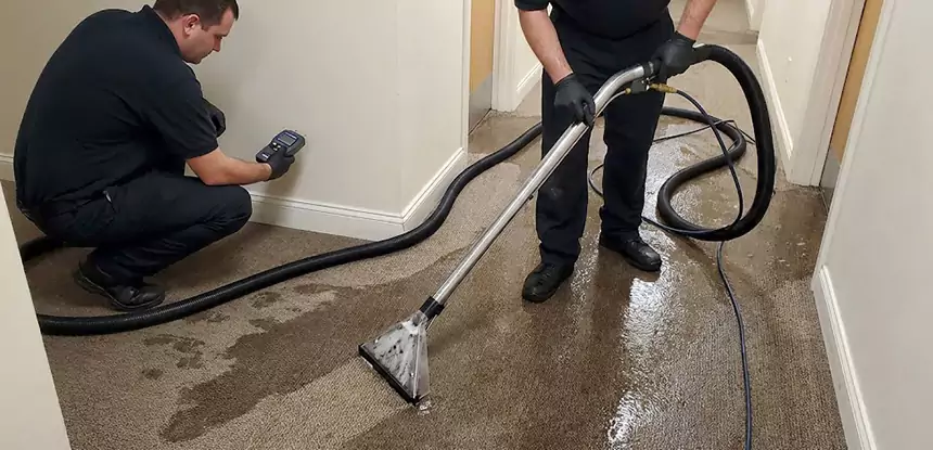 Basement Flooded Carpet Soaked Recovery in Bowdon