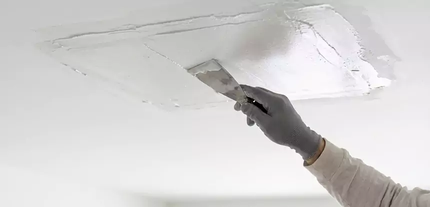 Ceiling Sagging Water Damage Repair Bowdon
