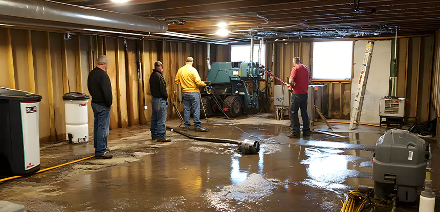 Commercial Water Damage Cleanup in Bowdon