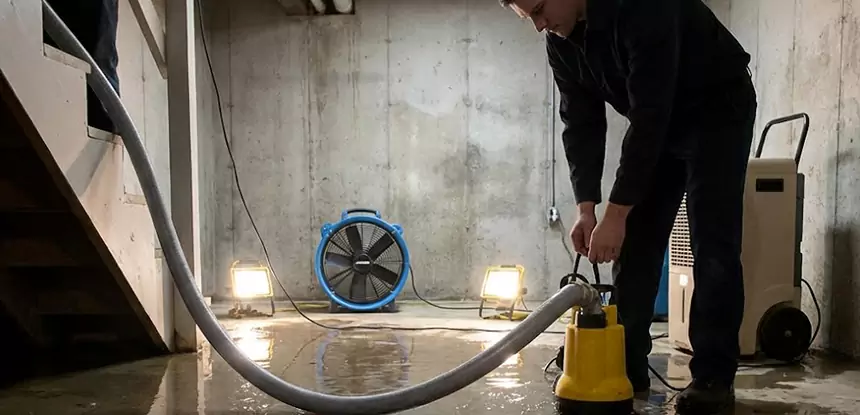 Commercial Water Damage Repair in Bowdon