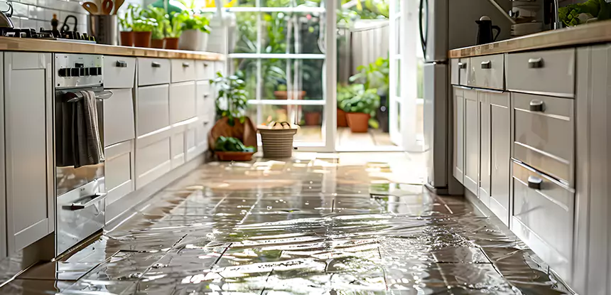 Kitchen Water Mitigation Services in Bowdon