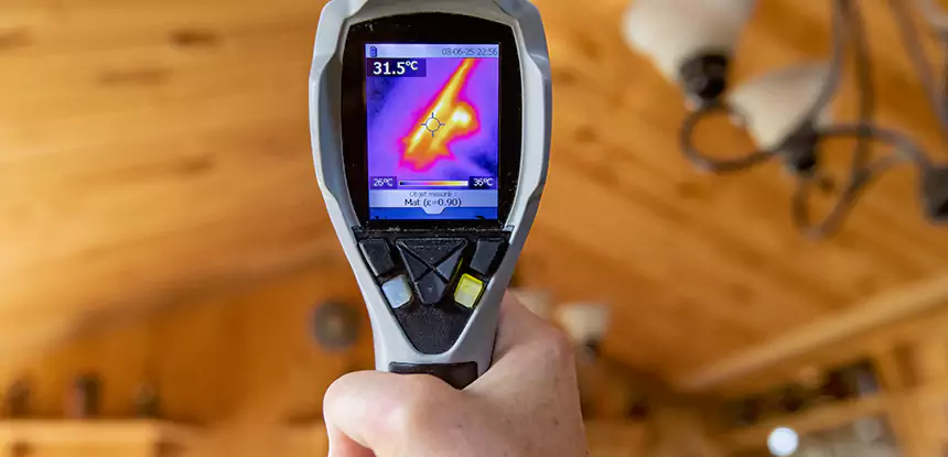 Infrared Camera Roof Leak Detection in Bowdon