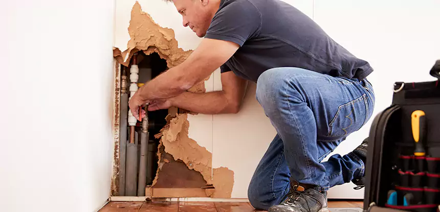 Broken Pipe Water Damage Repair in Bowdon