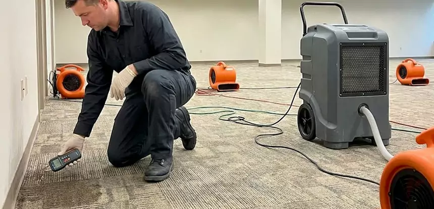 Drying Carpet Padding After Flood in Bowdon