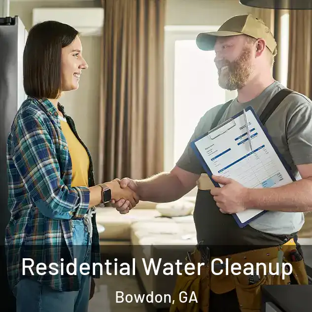  Residential Water Cleanup Bowdon, GA