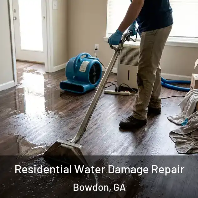  Residential Water Damage Repair Bowdon, GA