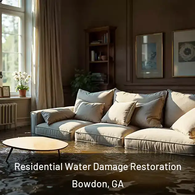  Residential Water Damage Restoration Bowdon, GA