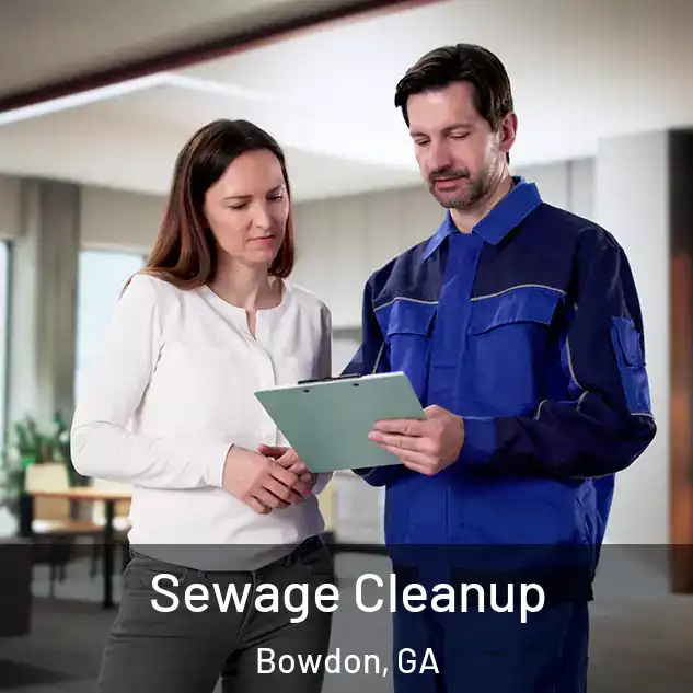  Sewage Cleanup Bowdon, GA