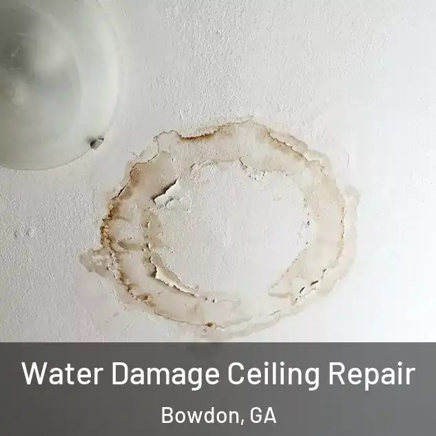  Water Damage Ceiling Repair Bowdon, GA