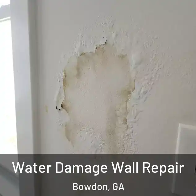  Water Damage Wall Repair Bowdon, GA