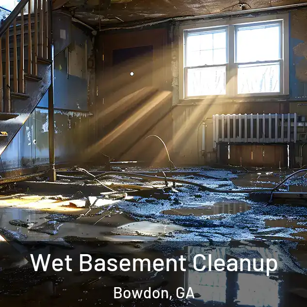  Wet Basement Cleanup Bowdon, GA